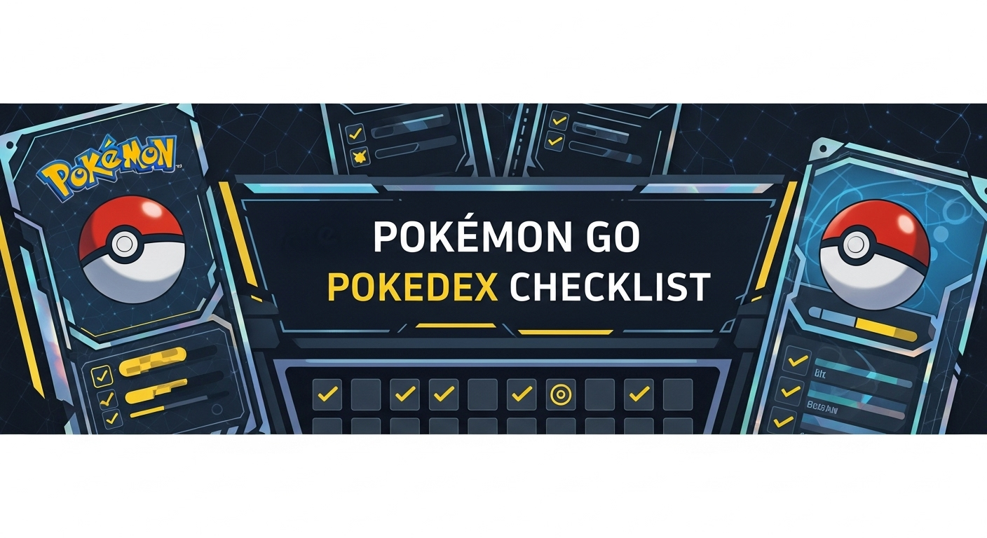 Pokemon GO Pokedex Checklist - Free Collection Manager and Tracker Tool